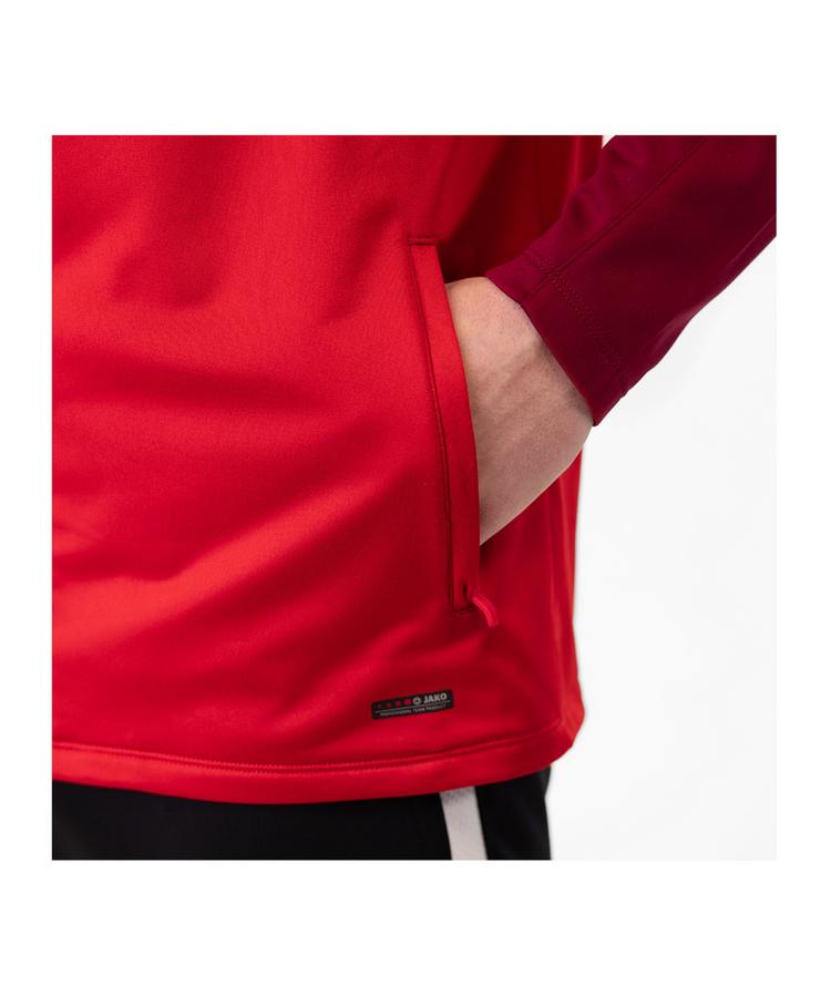 JAKO JAKO Iconic Trainingsjacke Kids Trainingsjacke Kinder - rot - 1 | SportScheck