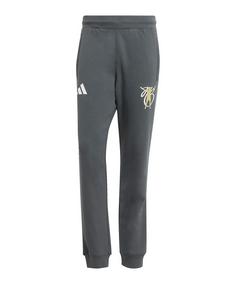 adidas Jude Bellingham Trainingshose Shorts Herren grau