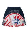 New Era New York Yankees Short Sweathose Herren - blau