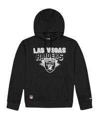 New Era Las Vegas Raiders Logo Hoody Sweatshirt Herren - schwarzweiss