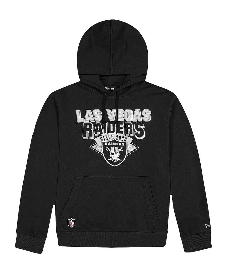 New Era New Era Las Vegas Raiders Logo Hoody Sweatshirt Herren - schwarzweiss - 0 | SportScheck