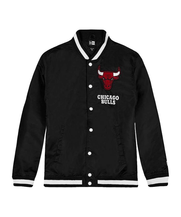 New Era New Era NBA Chicago Bulls Logo Varsity Jacke Sweatjacke Herren - schwarz - 0 | SportScheck