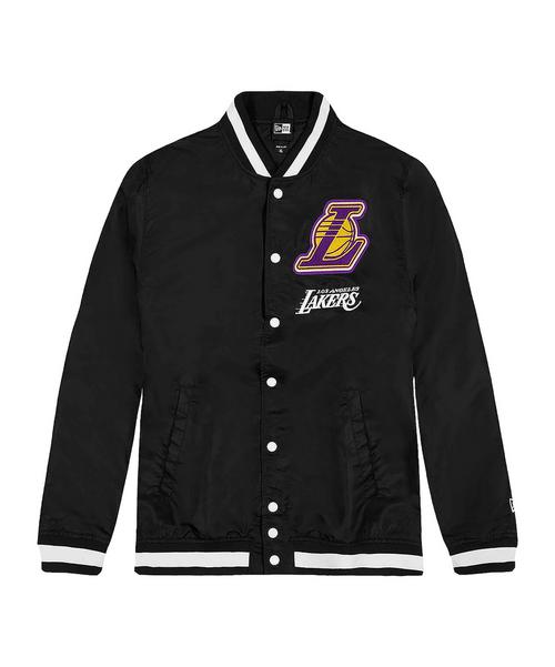 New Era LA Lakers Logo Varsity Jacke Sweatjacke Herren