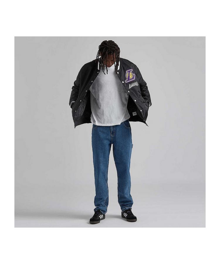 New Era New Era LA Lakers Logo Varsity Jacke Sweatjacke Herren - schwarz - 1 | SportScheck