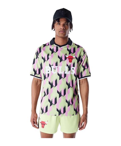New Era NBA Chicago Bulls Soccer Trikot T-Shirt Herren