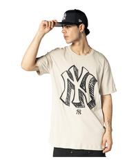New Era New York Yankees T-Shirt Beige T-Shirt Herren - beige
