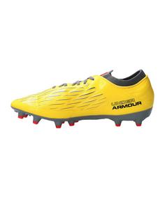 Rückansicht von Under Armour Magnetico Pro 4 FG Fußballschuhe gelb