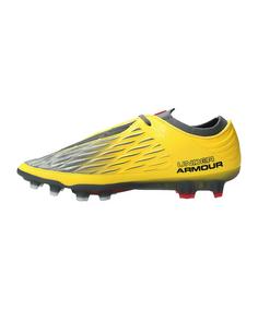 Rückansicht von Under Armour Magnetico Elite 4 FG Fußballschuhe gelb