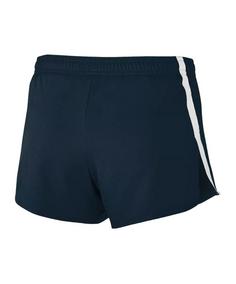 Rückansicht von Nike Stock Fast 2IN Short Damen Laufshorts Damen blau