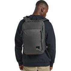 Rückansicht von Jack Wolfskin Rucksack TERRACADE Daypack slate