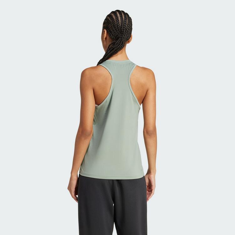 adidas adidas Designed for Training Tanktop Funktionstank Damen - Silver Green - 1 | SportScheck