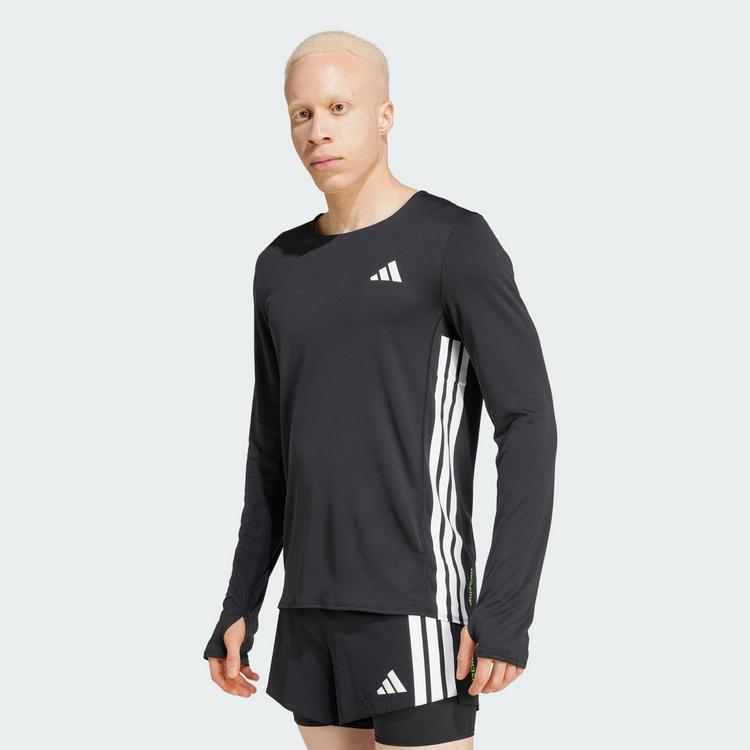 adidas adidas Adizero Running Longsleeve Funktionsshirt Herren - Black - 0 | SportScheck