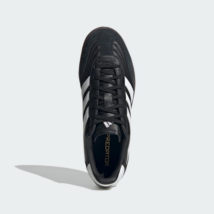 adidas adidas Predator Freestyle IN Fu&szlig;ballschuh Fu&szlig;ballschuhe - Core Black / Cloud White / Gold Metallic - 0 | SportScheck