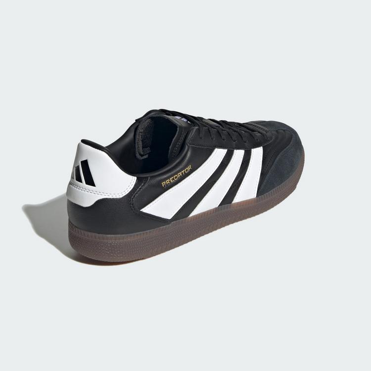 adidas adidas Predator Freestyle IN Fu&szlig;ballschuh Fu&szlig;ballschuhe - Core Black / Cloud White / Gold Metallic - 3 | SportScheck