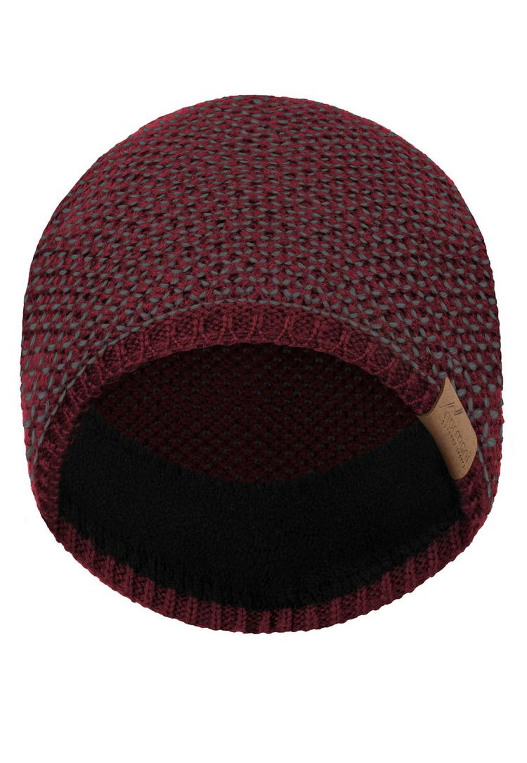 normani Outdoor Sports normani Outdoor Sports Alvik Beanie - Rot/Anthrazit - 1 | SportScheck