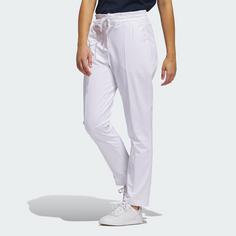 Rückansicht von adidas Go-to Knit Hose Hose Damen White
