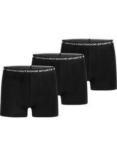 normani Outdoor Sports Boxershorts Herren Schwarz