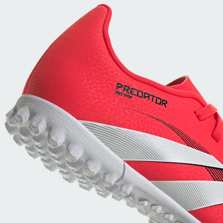 adidas adidas Predator Club Kids TF Fu&szlig;ballschuh Fu&szlig;ballschuhe Kinder - Lucid Red / Cloud White / Core Black - 7 | SportScheck