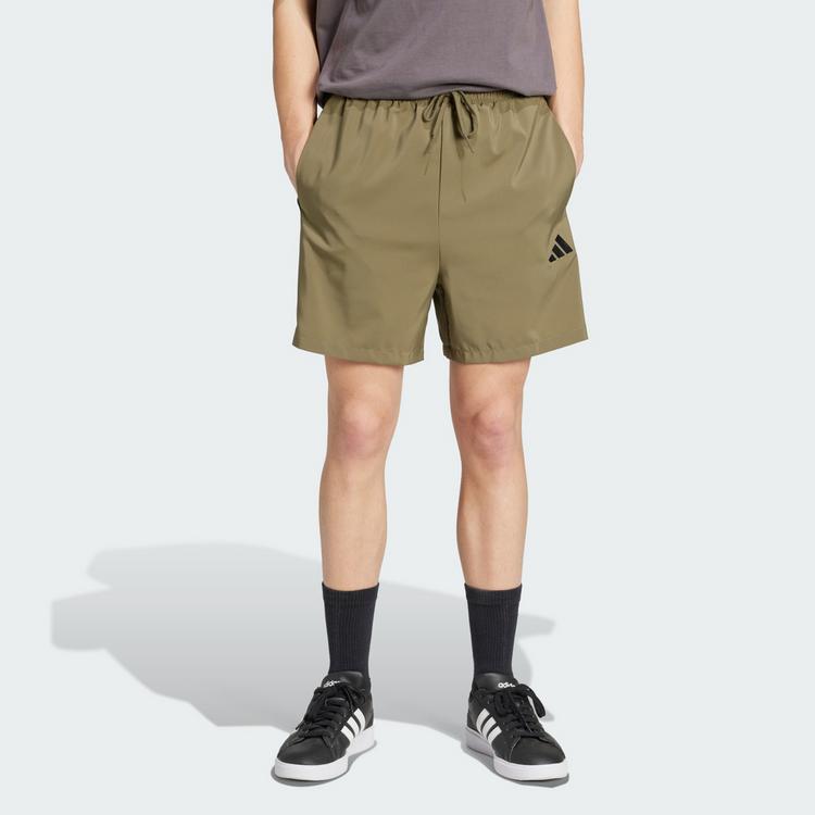 adidas adidas Essentials 3-Streifen Chelsea Shorts Funktionsshorts Herren - Olive Strata / Black - 0 | SportScheck