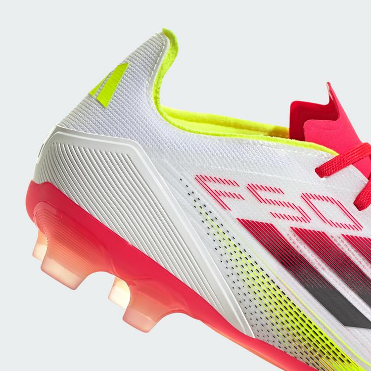adidas adidas F50 Pro MG Fu&szlig;ballschuh Fu&szlig;ballschuhe - Cloud White / Core Black / Solar Yellow - 5 | SportScheck