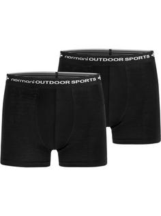 normani Outdoor Sports Boxershorts Herren Schwarz