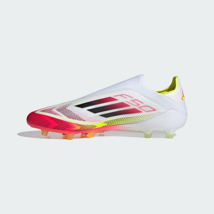 adidas adidas F50 Elite Laceless AG Fu&szlig;ballschuh Fu&szlig;ballschuhe - Cloud White / Core Black / Solar Yellow - 4 | SportScheck