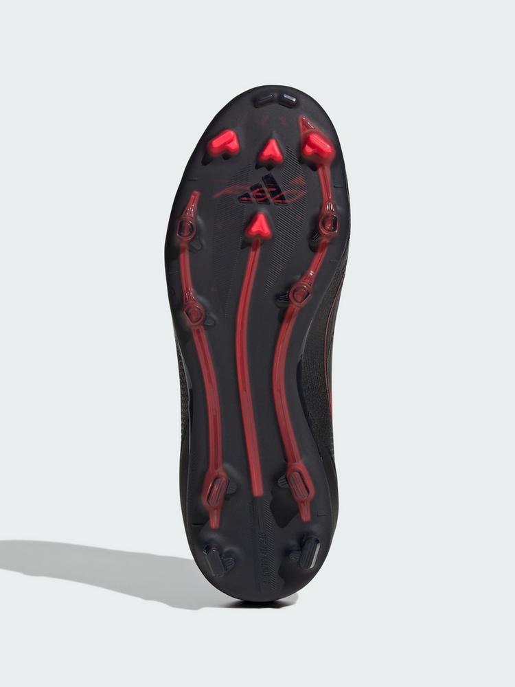 adidas adidas F50 Elite Kids FG Fu&szlig;ballschuh Fu&szlig;ballschuhe Kinder - Core Black / Iron Metallic / Lucid Red - 1 | SportScheck