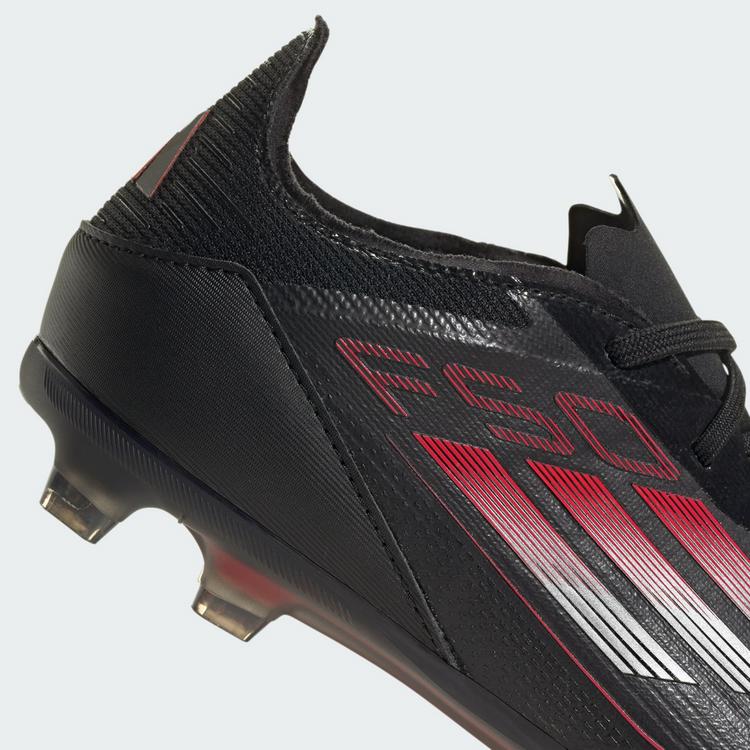 adidas adidas F50 Elite Kids FG Fu&szlig;ballschuh Fu&szlig;ballschuhe Kinder - Core Black / Iron Metallic / Lucid Red - 5 | SportScheck