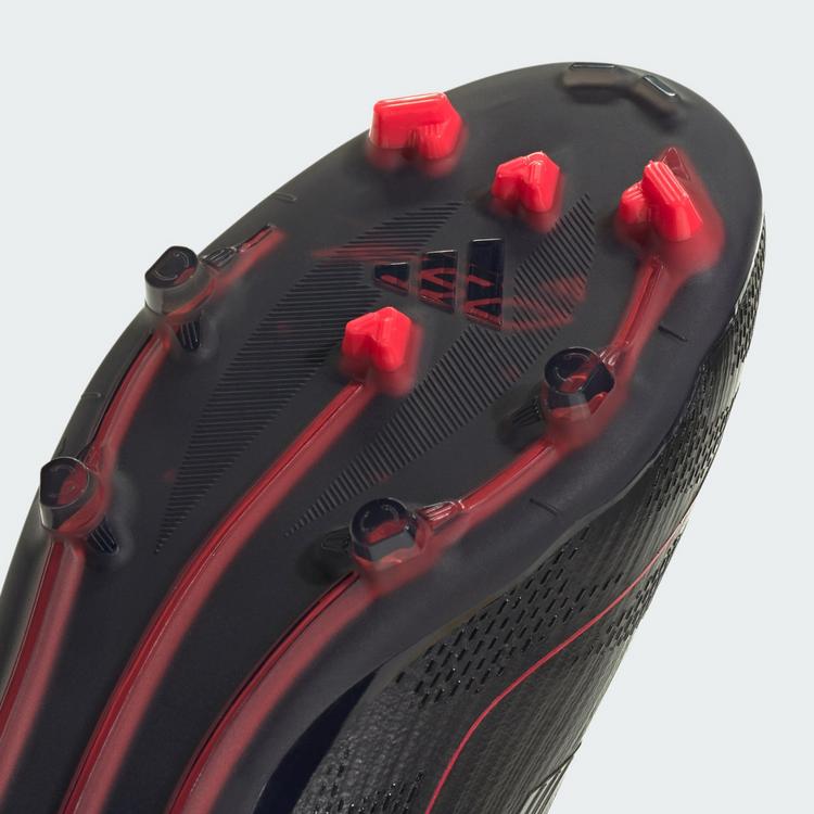 adidas adidas F50 Elite Kids FG Fu&szlig;ballschuh Fu&szlig;ballschuhe Kinder - Core Black / Iron Metallic / Lucid Red - 6 | SportScheck