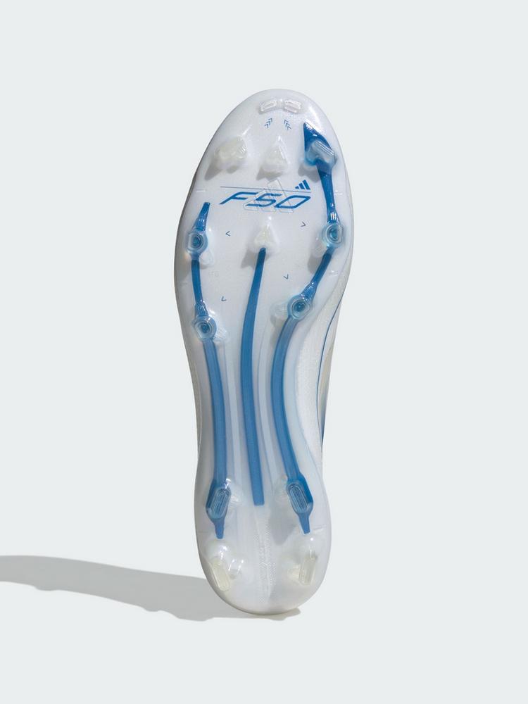 adidas adidas F50 Elite Laceless FG Fu&szlig;ballschuh Fu&szlig;ballschuhe Herren - Cloud White / Pearl Met. / Cloud White - 1 | SportScheck