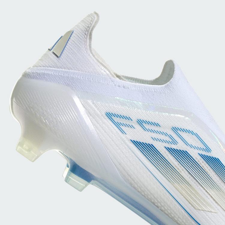adidas adidas F50 Elite Laceless FG Fu&szlig;ballschuh Fu&szlig;ballschuhe Herren - Cloud White / Pearl Met. / Cloud White - 5 | SportScheck