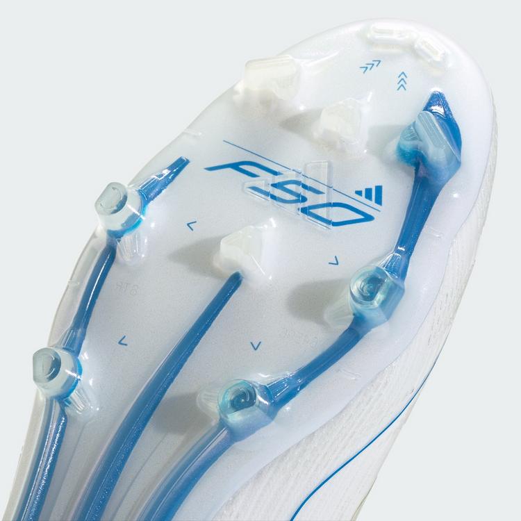 adidas adidas F50 Elite Laceless FG Fu&szlig;ballschuh Fu&szlig;ballschuhe Herren - Cloud White / Pearl Met. / Cloud White - 6 | SportScheck