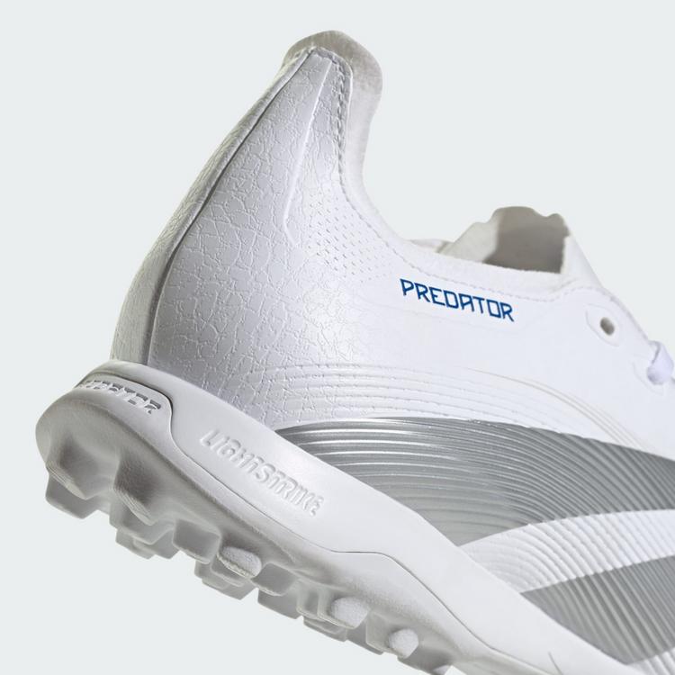 adidas adidas Predator League TF Fu&szlig;ballschuh Fu&szlig;ballschuhe - Cloud White / Silver Metallic / Bright Royal - 6 | SportScheck