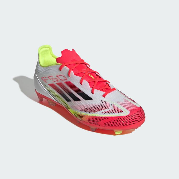 adidas adidas F50 Elite Kids FG Fu&szlig;ballschuh Fu&szlig;ballschuhe Kinder - Cloud White / Core Black / Solar Yellow - 2 | SportScheck