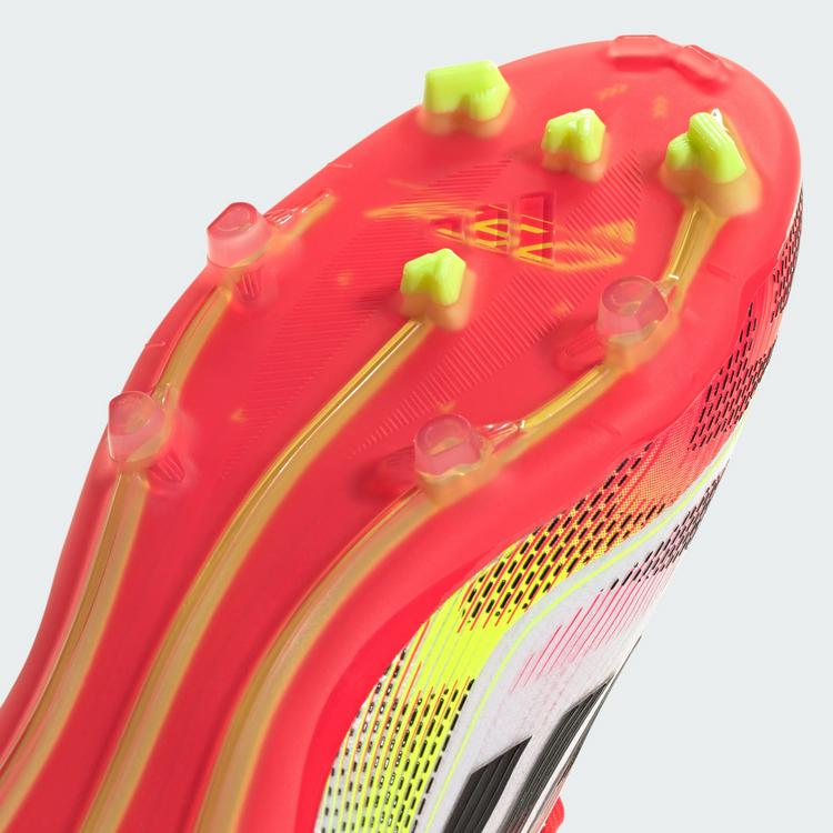 adidas adidas F50 Elite Kids FG Fu&szlig;ballschuh Fu&szlig;ballschuhe Kinder - Cloud White / Core Black / Solar Yellow - 6 | SportScheck