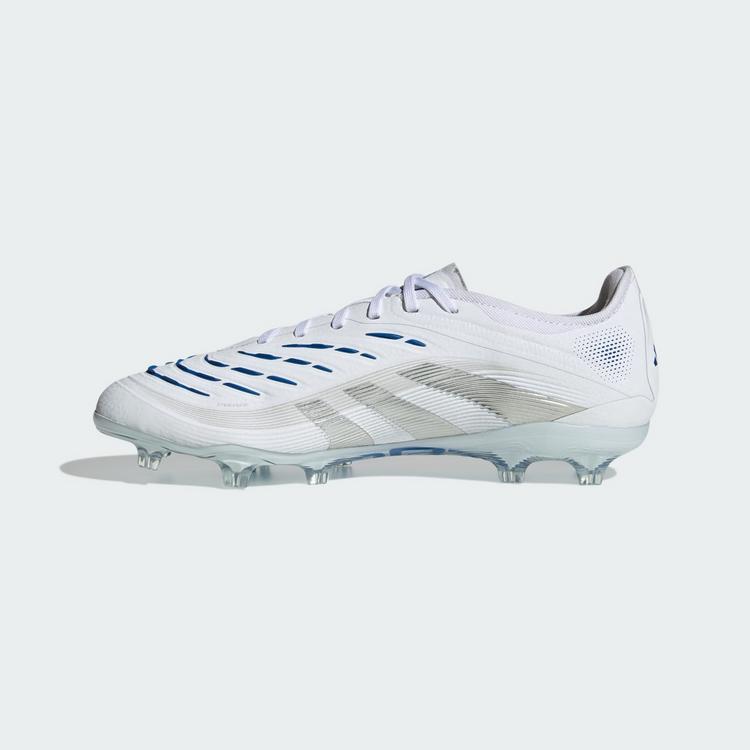adidas adidas Predator Pro FG Fu&szlig;ballschuh Fu&szlig;ballschuhe - Cloud White / Silver Metallic / Bright Royal - 4 | SportScheck