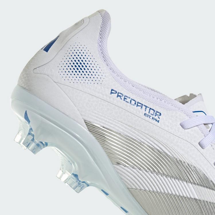 adidas adidas Predator Pro FG Fu&szlig;ballschuh Fu&szlig;ballschuhe - Cloud White / Silver Metallic / Bright Royal - 6 | SportScheck