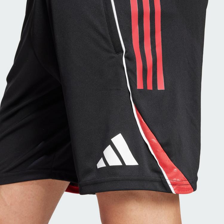 adidas adidas Tiro 25 Competition Trainingsshorts Fu&szlig;ballshorts Herren - Black / Team Power Red 2 - 2 | SportScheck