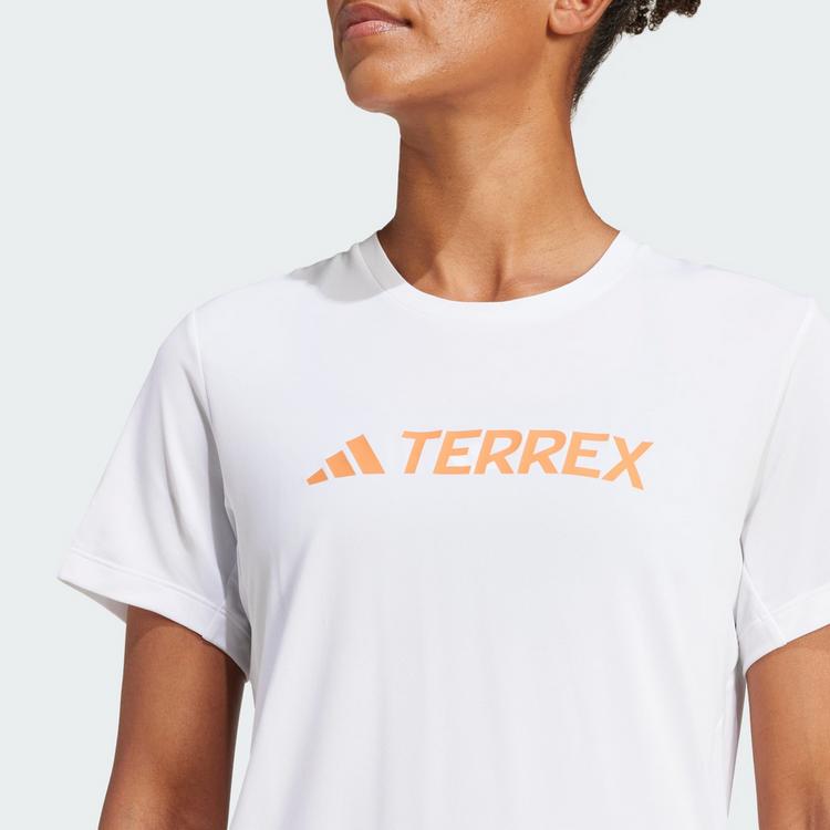 adidas adidas Terrex Multi Climacool Logo Tech T-Shirt Funktionsshirt Damen - White - 0 | SportScheck
