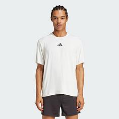 Rückansicht von adidas Designed-for-Training Intensity T-Shirt Funktionsshirt Herren Chalk White