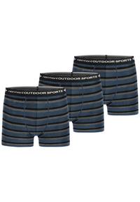 normani Outdoor Sports Unterhose Herren - Navy/Schwarz/Grau