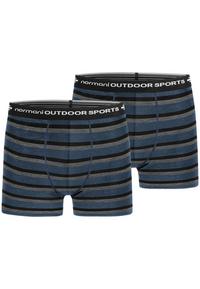 normani Outdoor Sports Unterhose Herren - Navy/Schwarz/Grau