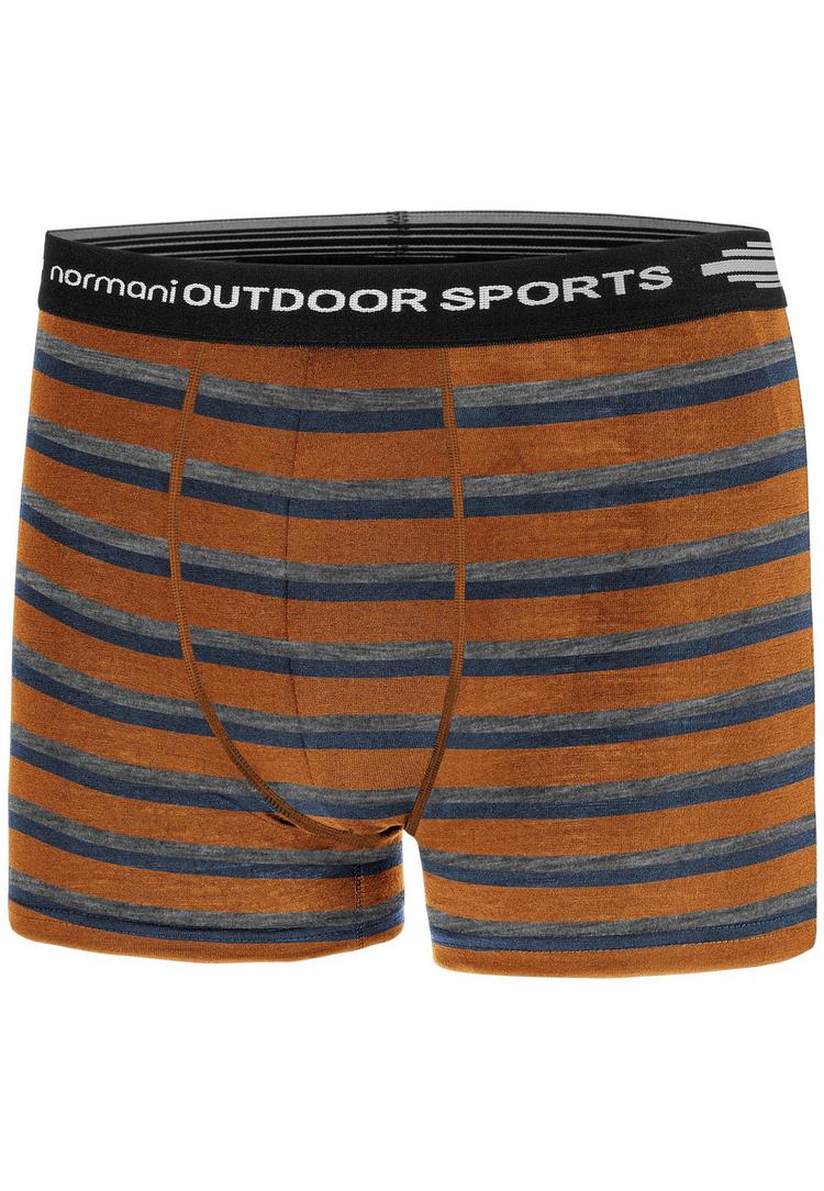 normani Outdoor Sports normani Outdoor Sports Unterhose Herren - Orange/Blau/Grau - 1 | SportScheck