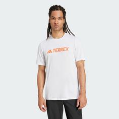 Rückansicht von adidas Terrex Multi Climacool Logo Tech T-Shirt Funktionsshirt Herren White