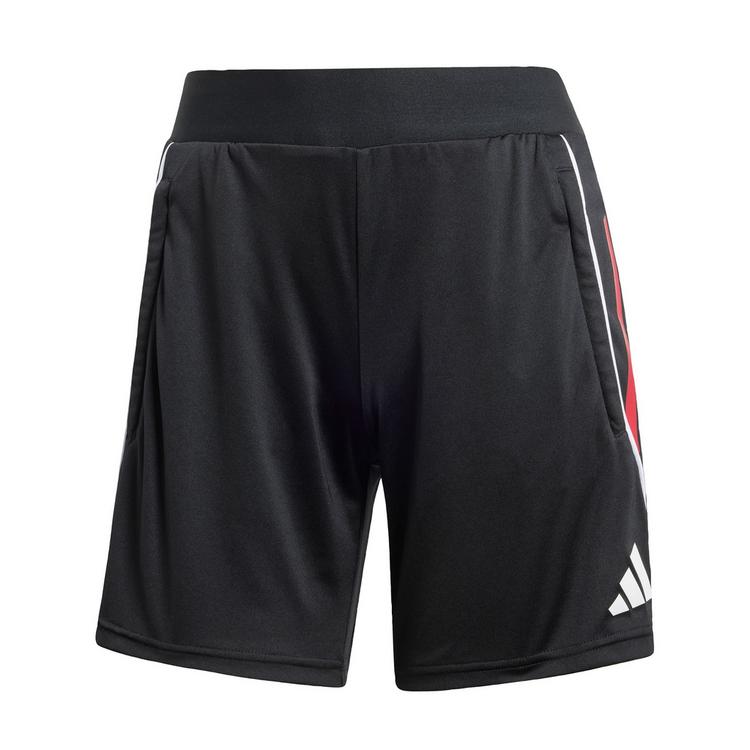 adidas adidas Tiro 25 Competition Trainingsshorts Fu&szlig;ballshorts Damen - Black / Team Power Red 2 - 0 | SportScheck