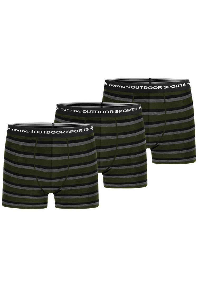 normani Outdoor Sports normani Outdoor Sports Unterhose Herren - Gr&uuml;n/Schwarz/Grau - 0 | SportScheck