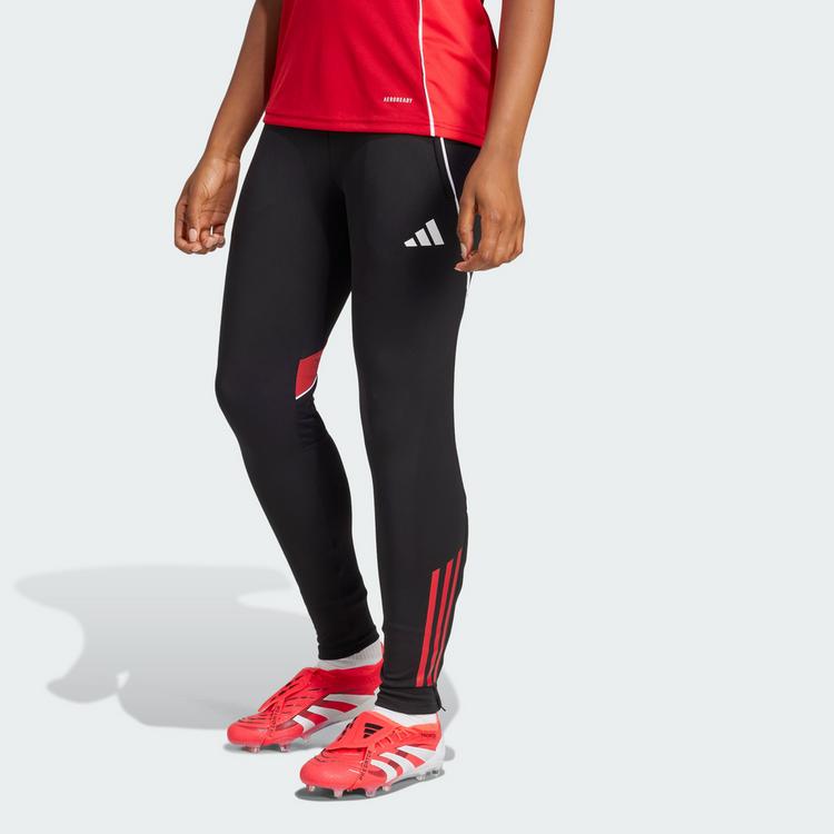 adidas adidas Tiro 25 Competition Trainingshose Trainingshose Damen - Black / Team Power Red 2 - 0 | SportScheck