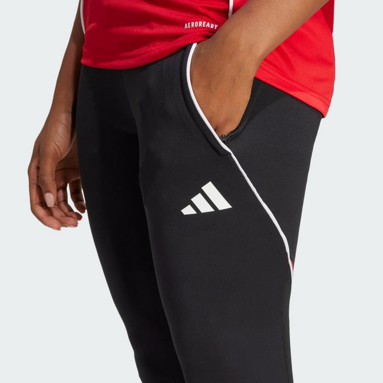 adidas adidas Tiro 25 Competition Trainingshose Trainingshose Damen - Black / Team Power Red 2 - 0 | SportScheck