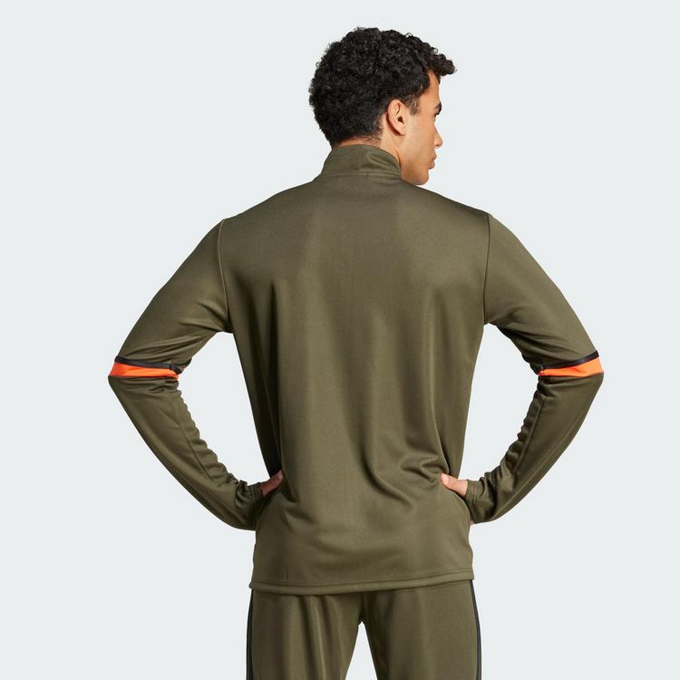 adidas adidas Squadra 25 Trainingsjacke Trainingsjacke Herren - Night Cargo / Black / Semi Impact Orange - 1 | SportScheck