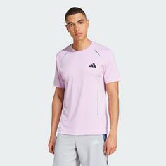 Rückansicht von adidas Tech Apparel T-Shirt Funktionsshirt Herren Bliss Lilac